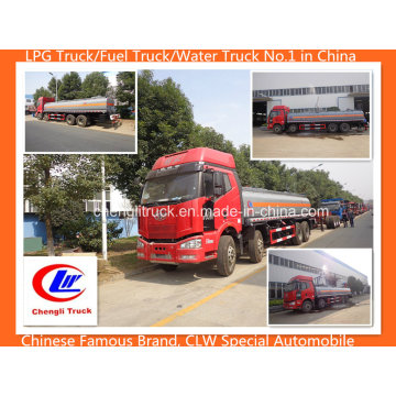 Heavy Duty 350HP 8X4 25000L Faw Oil Tank Truck Fuel Tank Truck